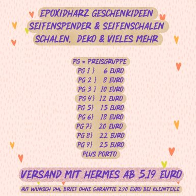 Preisgruppe unter den Fotos
